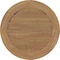 Ekena Millwork Round Gable Vent Non-Functional, Western Red Cedar Gable Vent w/ Decorative Face Frame, 26"W x 26"H GVWRO26X2602SDUWR - alternate 4